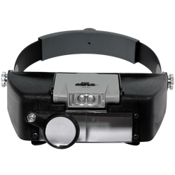 SE MH1047L Illuminated Multipower LED Binohead Magnifier