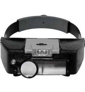 SE MH1047L Illuminated Multipower LED Binohead Magnifier